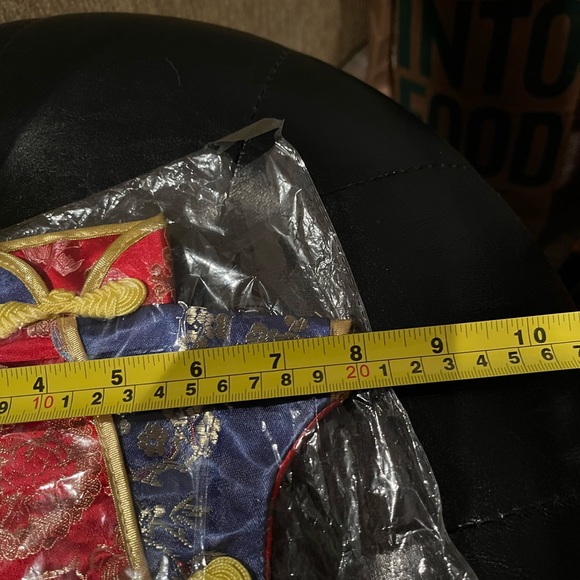 NWOT Asian theme two items, wooden chopsticks w/cover and bottle shirt cover - Picture 9 of 12